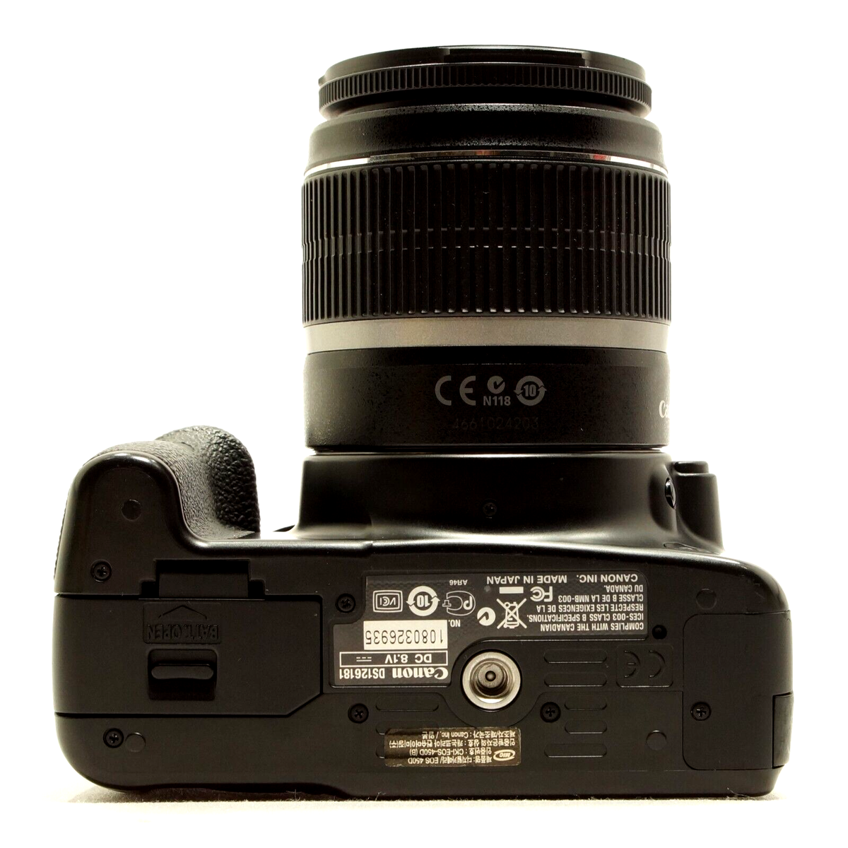 Excellent!!]Canon EOS 450D 12.2 MP DSLR w/EF-S 18-55mm lens