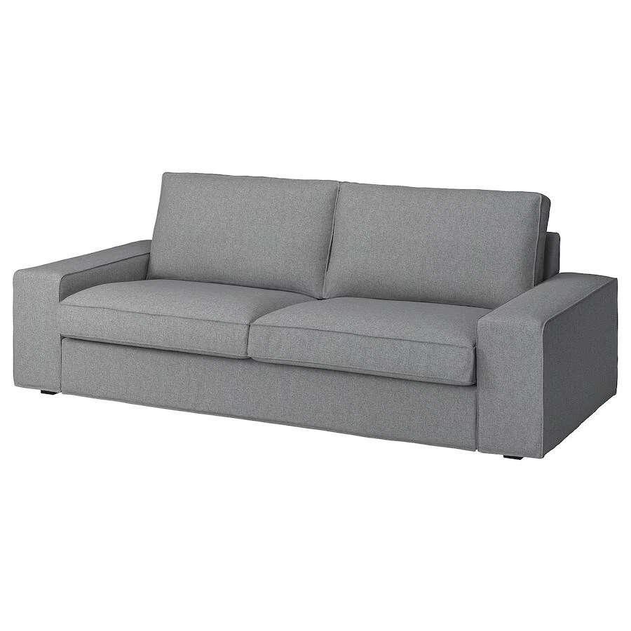 Ikea Kivik 2 Seat Sofa Cover Loveseat Tibbleby Beige Grey