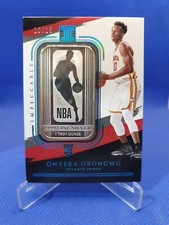 Onyeka Okongwu 2020-21 Impeccable Silver 1 ounce oz Bar Card Rookie /15