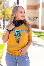 Rowdy Crowd Women's Sassy Skull Short Sleeve T-Shirt - 2XL