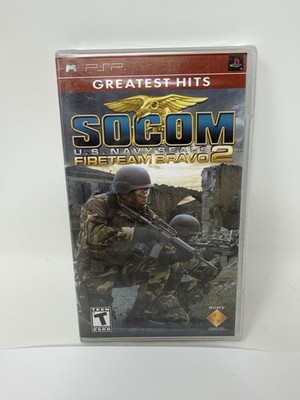 SOCOM U.S NAVY SEALS (FireTeam Bravo 2) - GREATEST HITS (Sony PSP) - NEW