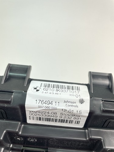 BMW 1 F20 Kombiinstrument 9371017 28427537