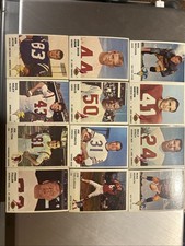 1961 Fleer Football Lot Of 12 VG