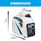 Pulsar PG2300iS 2,300 Watt Portable Small Gas Powered Inverter Power Generator