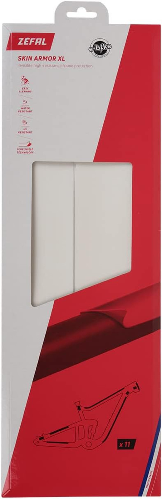 Protection du cadre cyclisme anti-rayure Skin Armor XL mat et transparent
