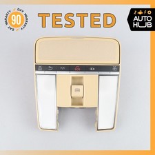 10-14 Mercedes W221 S550 Cl550 Overhead Dome Light Sunroof Control Beige Oem 10-14 Mercedes W221 S550 Cl550 Overhead Dome Light Sunroof Control Beige Oem