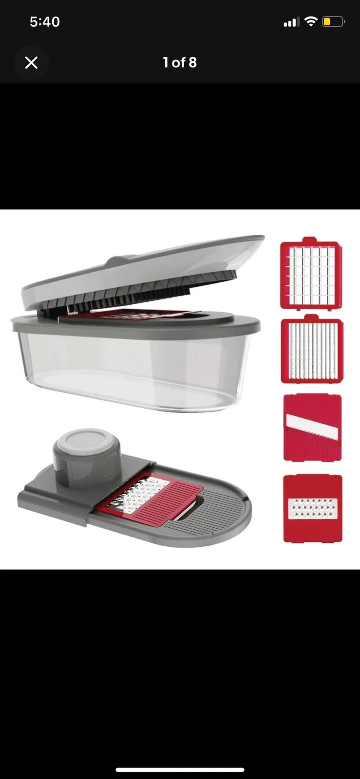 CHOPZILLA Vegetable Chopper and Mandoline Slicer for Kitchen Cuts 18x Faster, Co