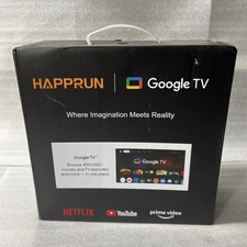 Oficial Happrun 510G 4K UHD Smart Projector, Google TV-Home Theather