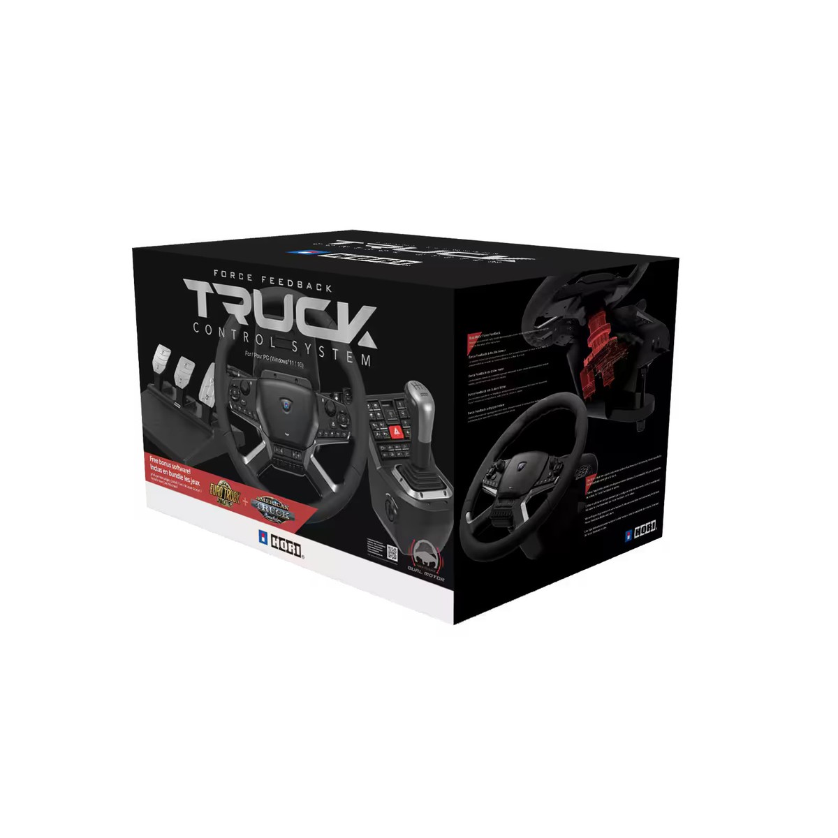 HORI Force Feedback Truck Control System for Windows® PC Amazon.com: HORI Truck Control System for Windows 11/10 with Force
