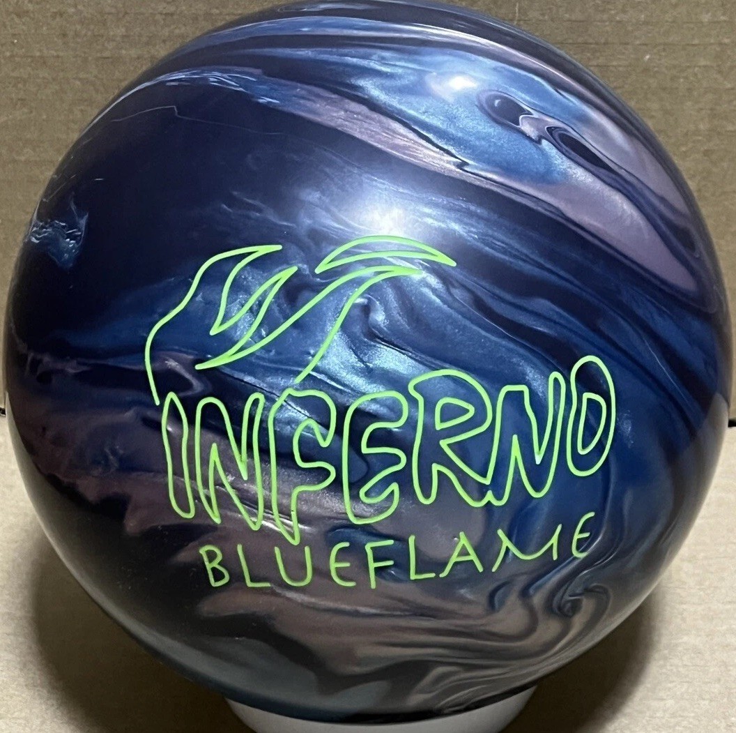 Brunswick Inferno Blue Flame 15 lb Bowling ball New in