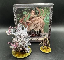 Painted! Yog Sothoth, Wilbur Whateley minis  Death May Die boardgame, CMON