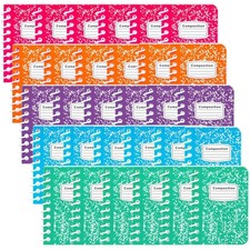 30 Pack Mini Spiral Composition Notebooks Bulk 3. 5 x 2. 5 Inches Marble Smal...