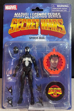 Marvel Legends Secret Wars Symbiote Spider-Man 6    Action Figure In Hand