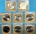 Kennedy Half Dollars - lot of 8 coins !