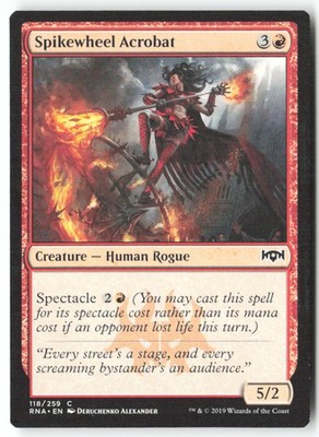 [T595] Spikewheel Acrobat 118/259 C ENG