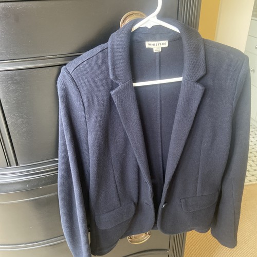pullover blazer damen blau