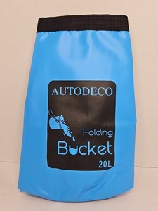 Autodeco 20L Folding Bucket Collapsible Water Pail Camping Car Wash