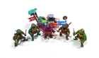 Vintage TMNT 1988 Splinter Leonardo Michaelangelo Donatello Raphael + Dragster