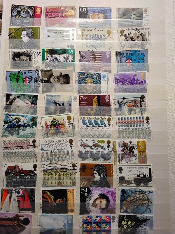Great Britain - Better Commemoratives Lot. Used and Mint.