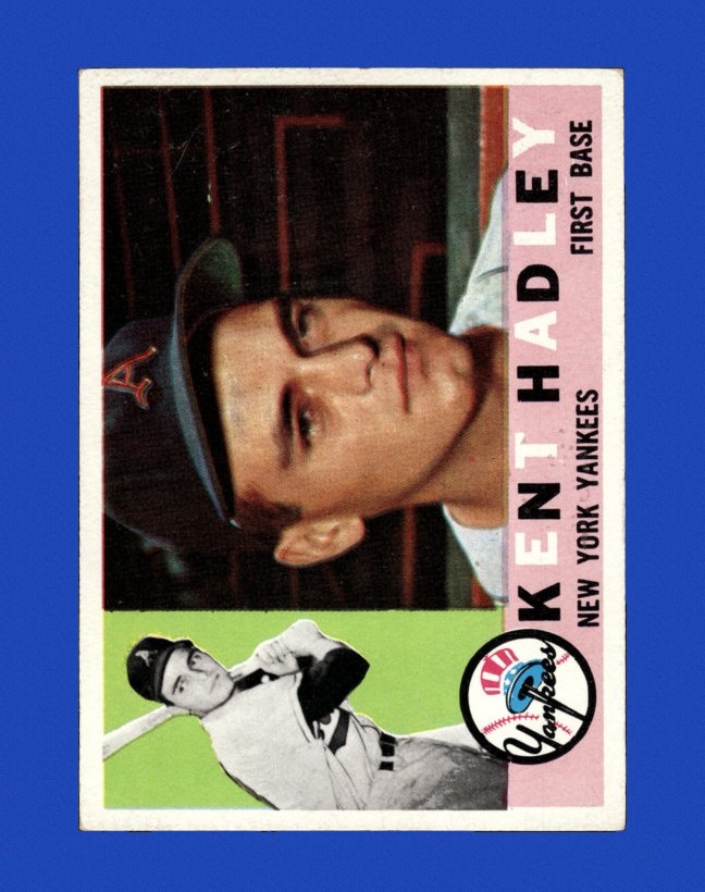 1960 Topps Set-Break #102 Kent Hadley EX-EXMINT *GMCARDS*