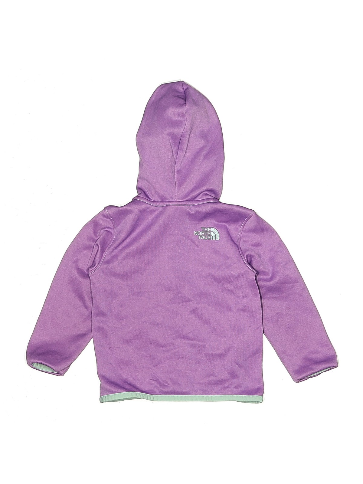 The North Face Girls Purple Zip Up Hoodie 12-18 Months thumbnail 2