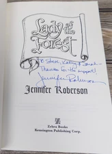 Lady of the Forest by Jennifer Roberson | Signed + Advance Reading Copy!