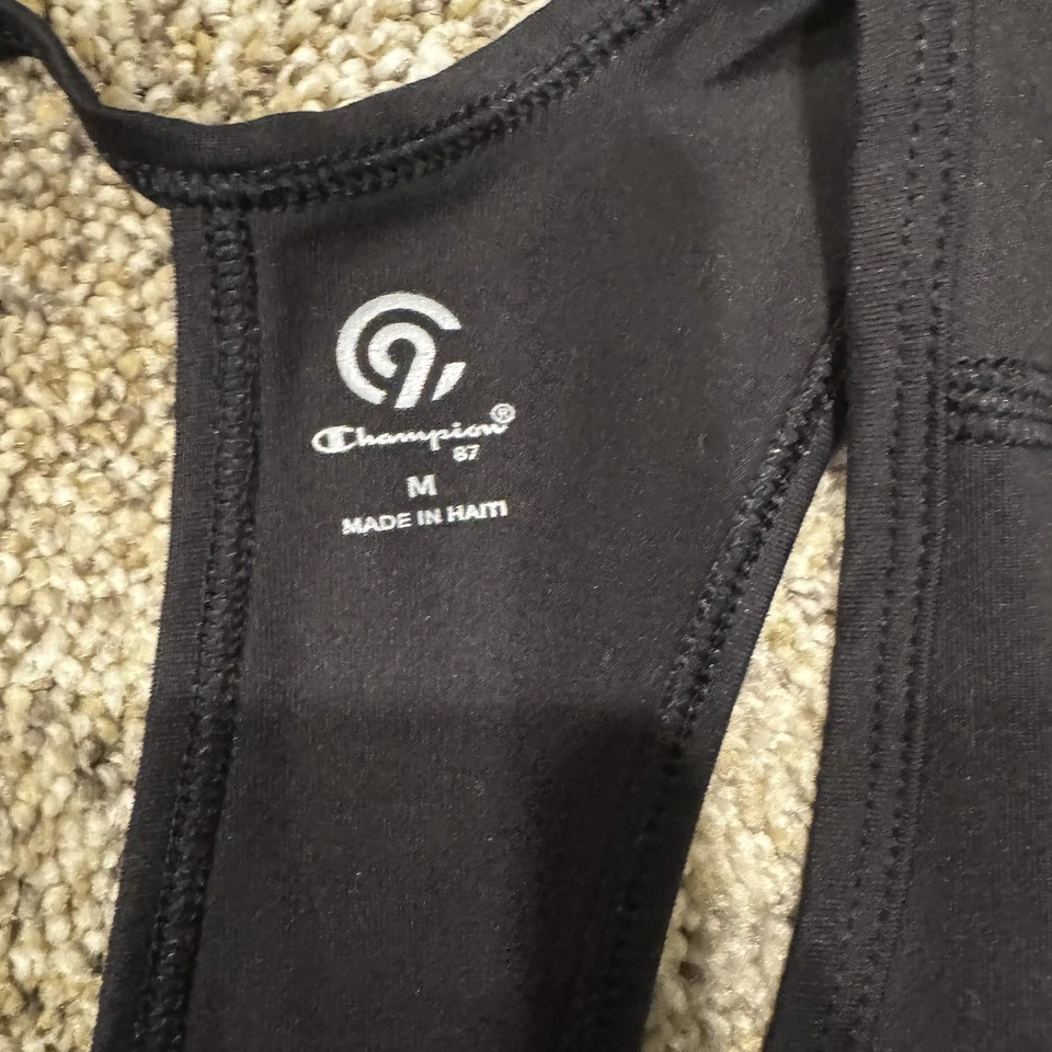 Regata feminina C9 by Champion média preta corrida atlética ioga - Imagem 4 de 4