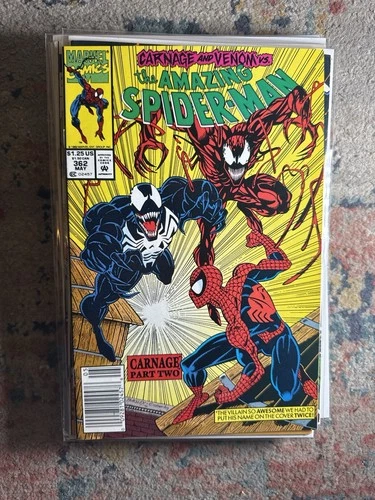 The Amazing Spider-Man #362 NM Newsstand Variant (Marvel Comics May 1992)