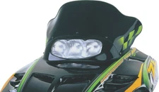 Powermadd 12220 Windshield 14in. Black/Green Checks