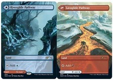Riverglide Pathway   Lavaglide Pathway - Foil - Secret Lair: Ultimate Edition 2