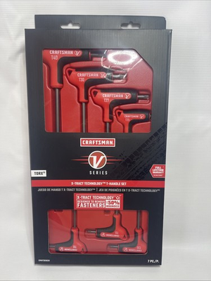 #ad NEW Craftsman V SERIES Torx Key Set 7 Piece CMHT26163V Brand New $49.95