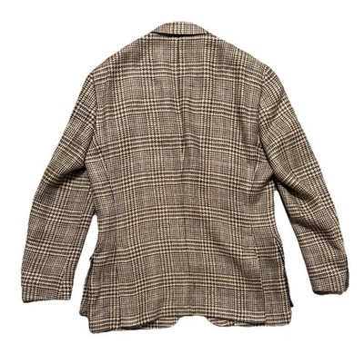 Polo Ralph Lauren Summer Tweed Linen Silk Blend Gun Check RL67