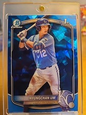 2025 Bowman Sapphire Edition - Chrome Prospects Hyungchan Um #BCP-119 (RC)