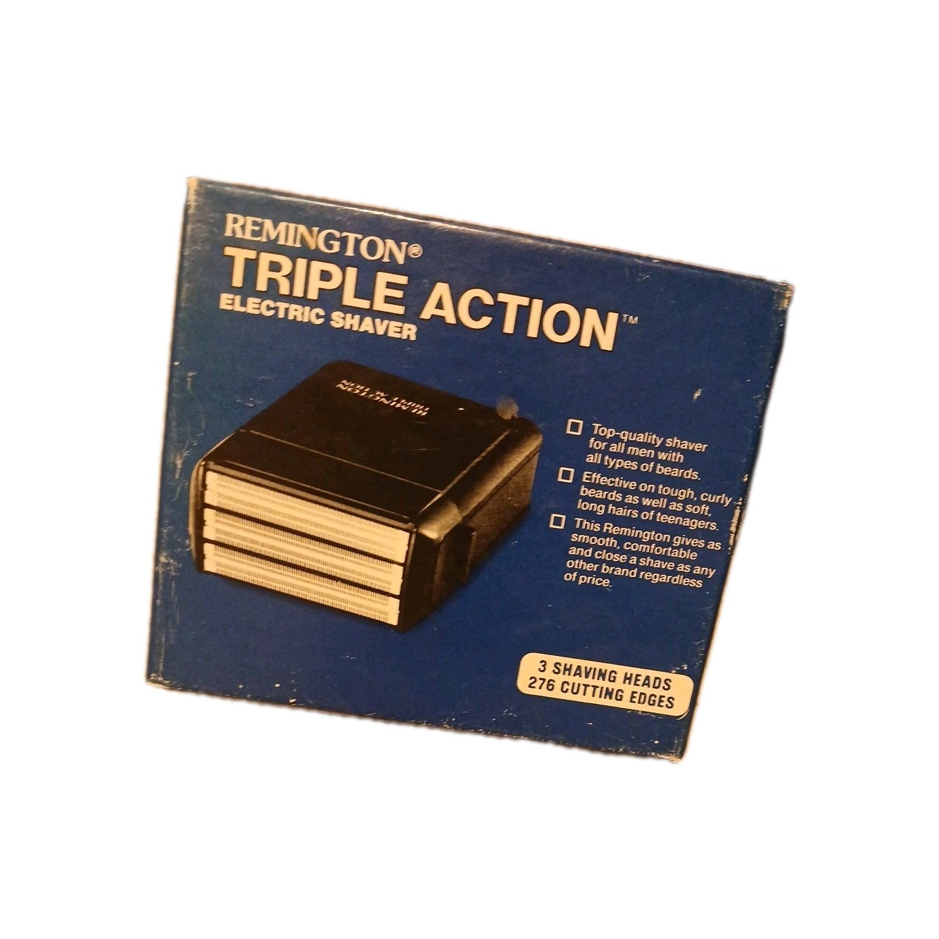 Remington Triple Action Cord Electric Shaver 3 Shaving Heads
