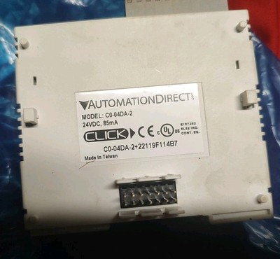 Automation Direct PROGRAMMABLE CONTROLLER CO-04CA-2 4 CH ANALOG OUTPUT