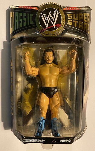 WWE Jakks Classic Superstars Series 26 The Sheik Wrestling Figur MOC Neu Originalverpackt