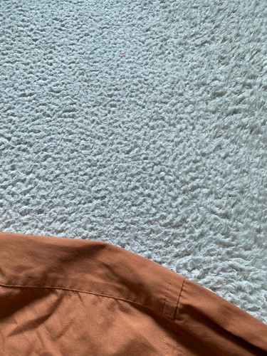 Knightsbridge Men Long Sleeve Button-Up Shirt Orange-Brown Size 2XL 18-18.5 - Picture 5 of 9