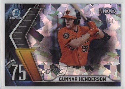 2022 Bowman Chrome Scouts Top 100 Atomic Refractor 133/150 Gunnar Henderson 16zo