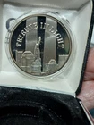 9-11 Timeline Tribute In Light Twin Towers Coin 1 Troy Oz .999 Fine Silver Round