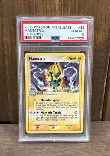 Manectric graded PSA 10 for sale on eBay