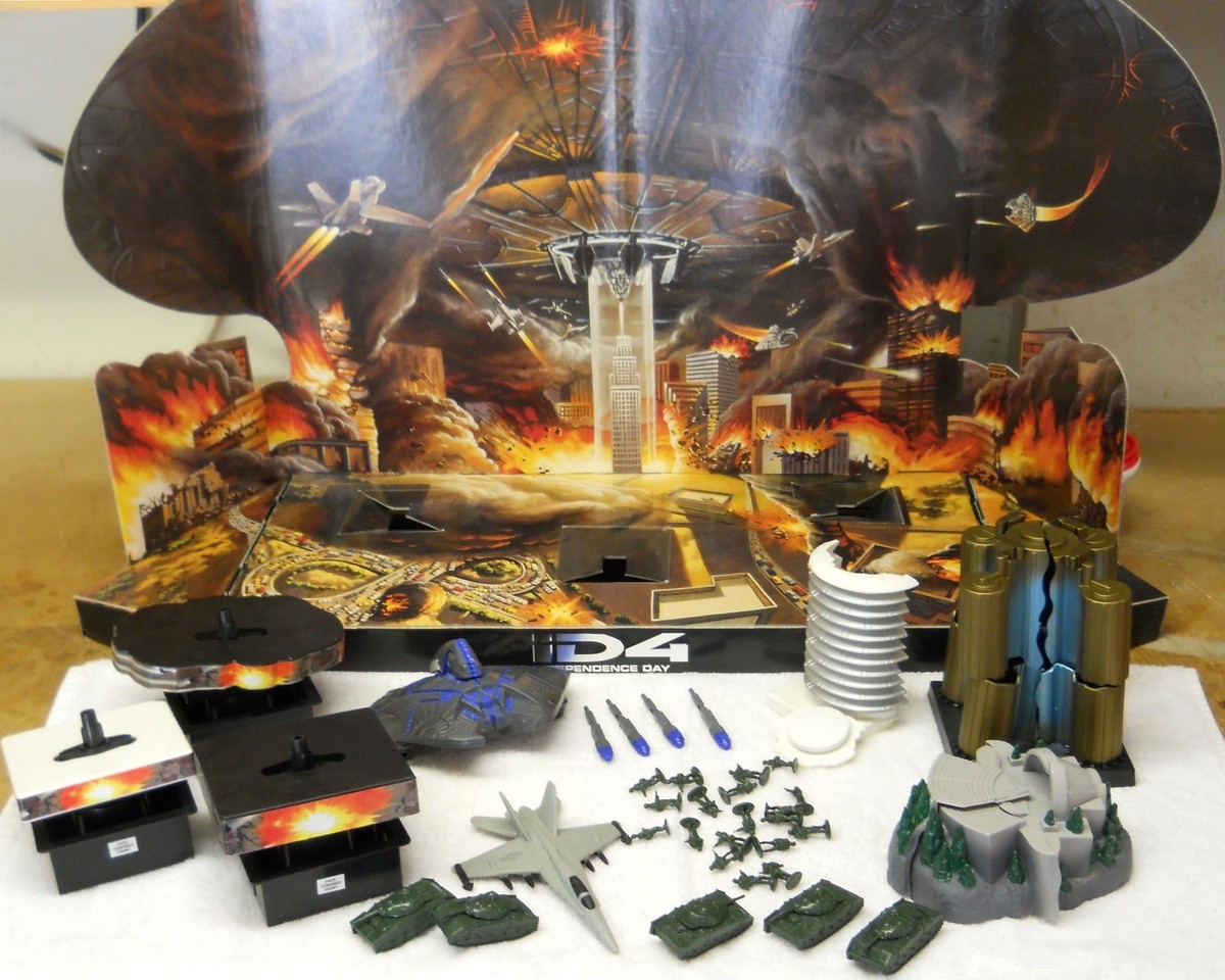 Los Angeles Invasion GIANT Action Playset ID4 Independence Day