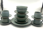 Frankoma Pottery Prarie Green Dishware (lot of 16)