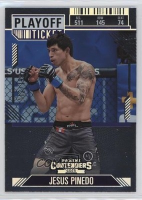 2025 Panini Contenders PFL Playoff Ticket 112/199 Jesus Pinedo #12 0z8w