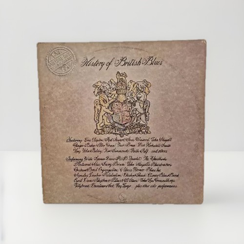 History of British Blues Vol 1 2xLP Vinyl Record Compilation UK Blues Rock