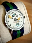 Vintage Timex Minnie Mouse Watch 160112471 - 1971 - NATO Strap - 33mm - Running!