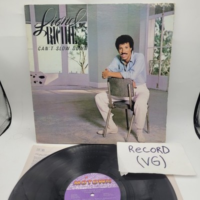 Lionel Richie Cant Slow Down Vinyl LP 1983 Motown Records Vintage VG