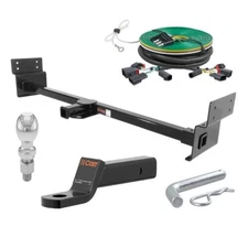 Curt RV Hitch Tow Package 2" Drop Mount 2" Trailer Ball for Honda CR-V