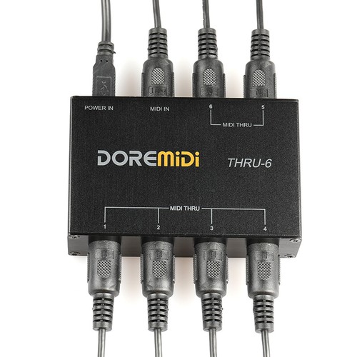 DOREMiDi MIDI THRU 6 Thru Box Controller - Picture 8 of 12