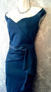 lipsy halter satin panel midi frill dress