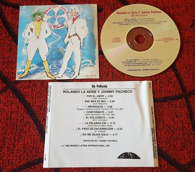 ROLANDO LA SERIE & JOHNNY PACHECO **De Pelicula** CD ORIGINAL